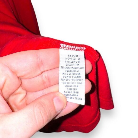 Polo Ralph Lauren Ralph Red 1/4 Zip Sweater Size L - Picture 7 of 8